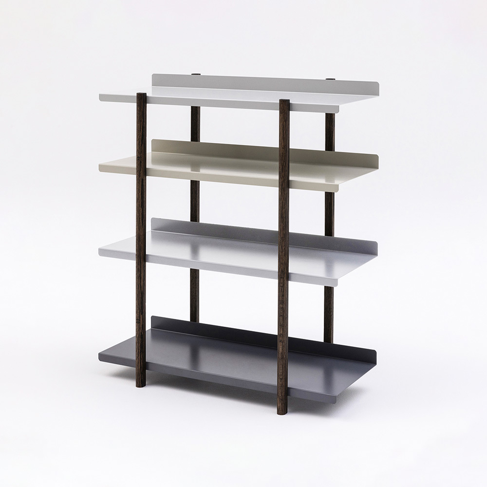 DUENDE MARGE SHELF 4 OIL FINISH / DUENDE（デュエンデ） / ラック・ブックシェルフ・マガジンラック・本棚 / DUE10024_dt_06.jpg