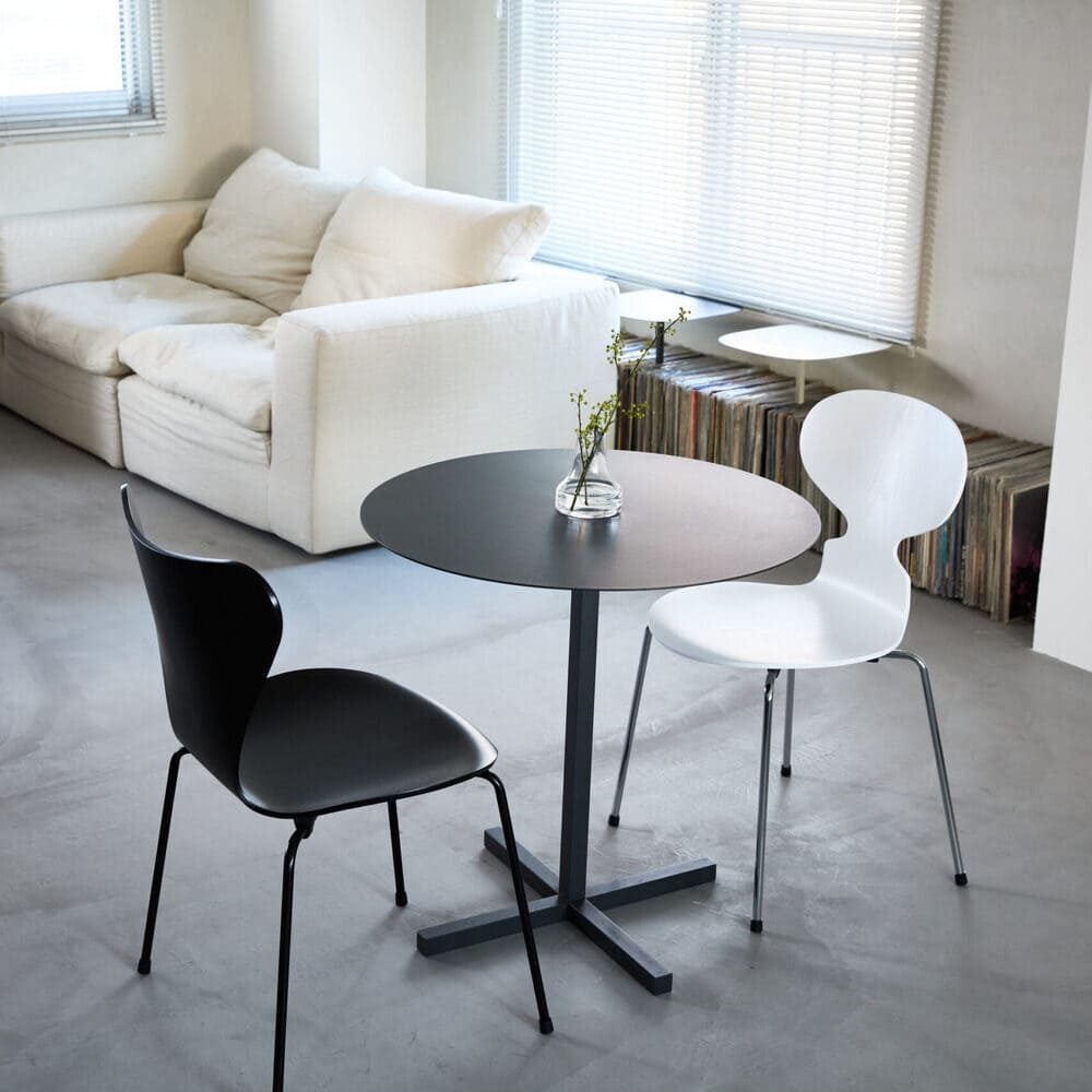 DUENDE SOLID STEEL DINER TABLE ROUND / DUENDE（デュエンデ） / ダイニングテーブル / DUE10027_dt_14.jpg