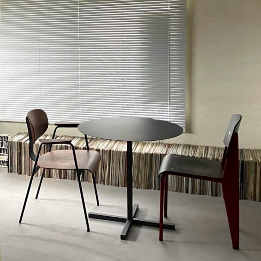 DUENDE SOLID STEEL DINER TABLE ROUND / DUENDE（デュエンデ） / ダイニングテーブル / DUE10027_dt_18.jpg