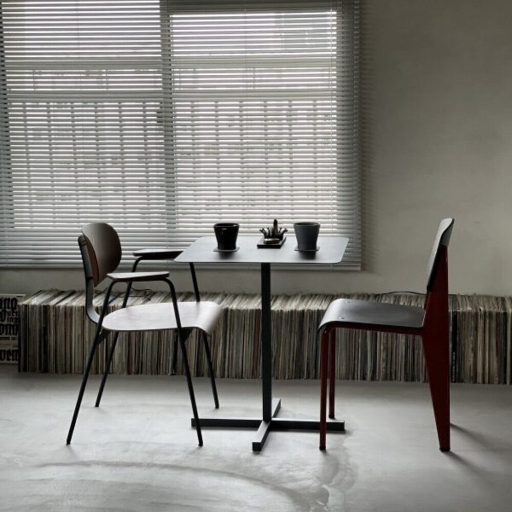 DUENDE SOLID STEEL DINER TABLE SQUARE / DUENDE（デュエンデ） / ダイニングテーブル / DUE10028_dt_20.jpg