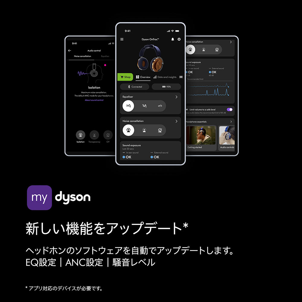 Dyson OnTrac ヘッドホン / Dyson（ダイソン） / イヤホン・ヘッドホン / DYS10040_dt_06.jpg