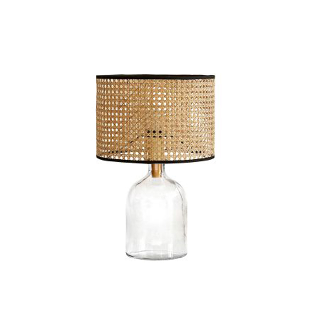HEMMING GLASS TABLE LAMP / ecruxe（エクリュクス） / テーブルランプ・テーブルライト / ECL10002LBR_ma.jpg