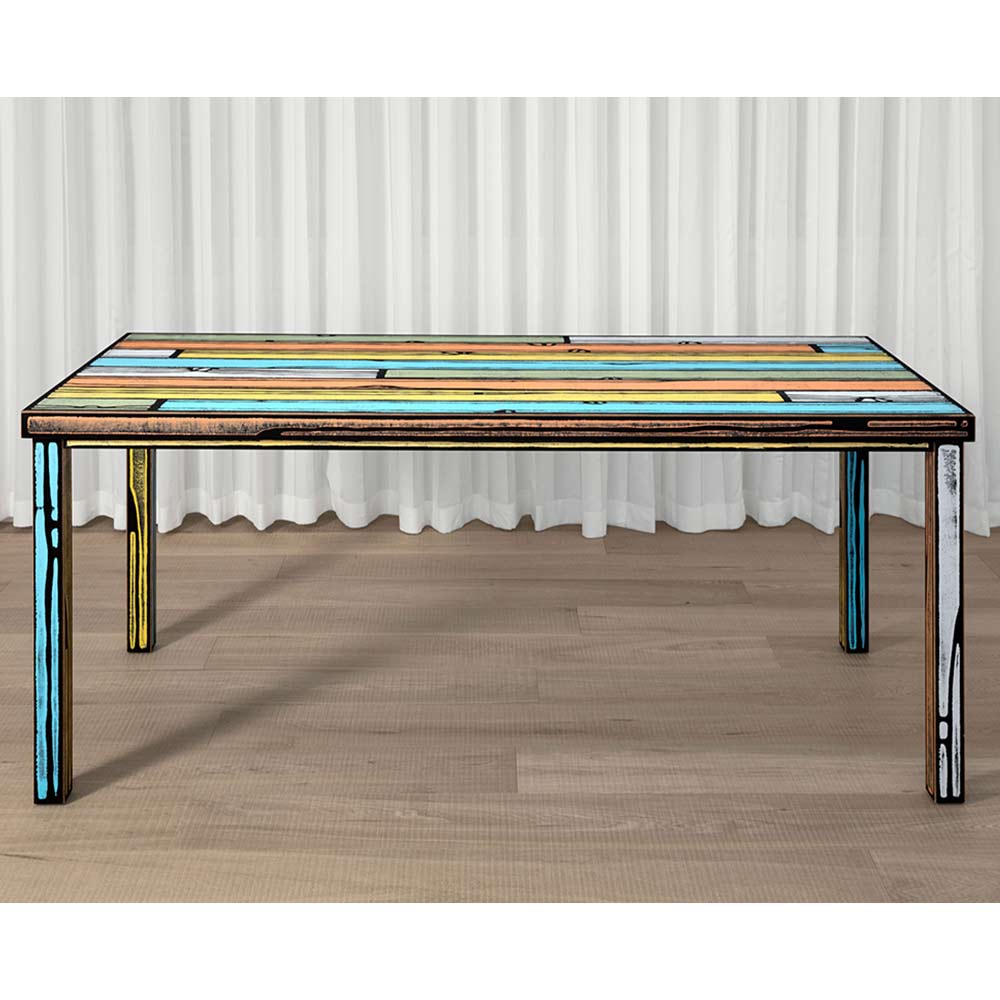 WRONGWOODS TABLE five colour Palm Springs / Established & Sons（エスタブリッシュドアンドサンズ） / ダイニングテーブル / EDS10035_dt_01.jpg