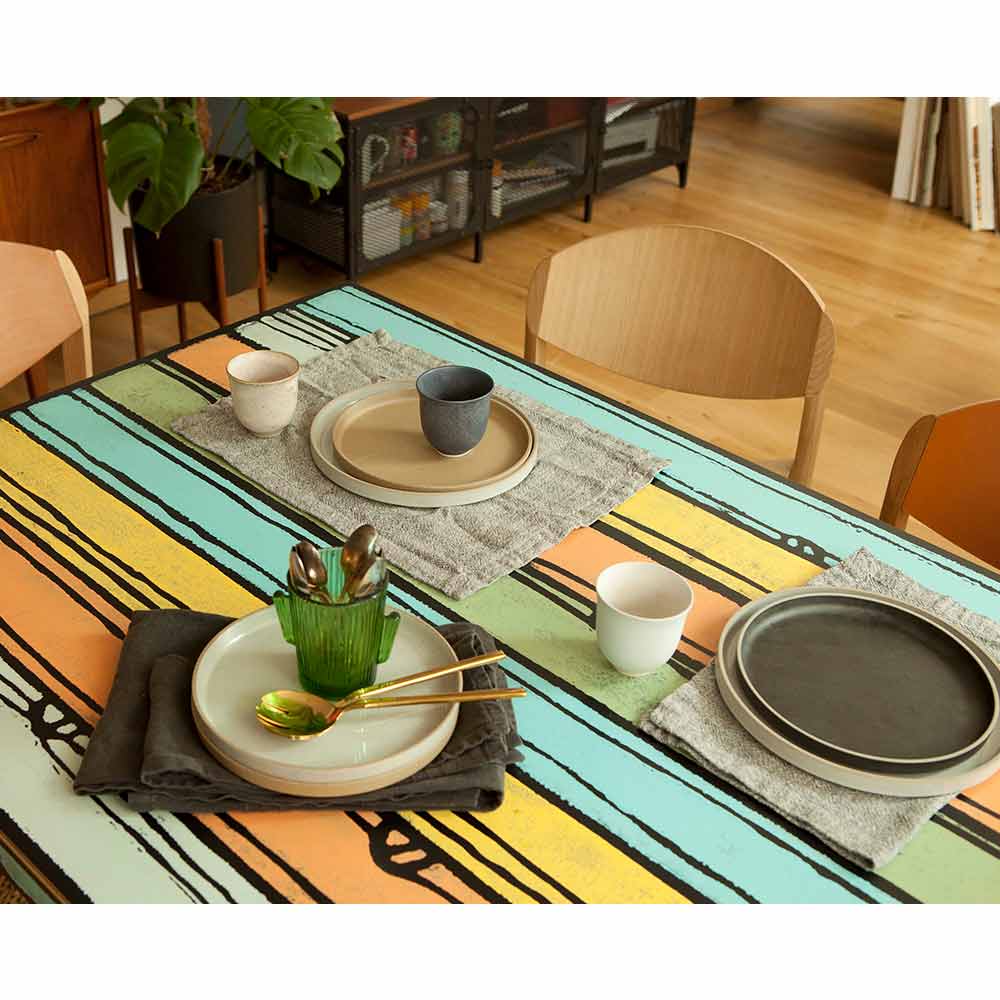 WRONGWOODS TABLE five colour Palm Springs / Established & Sons（エスタブリッシュドアンドサンズ） / ダイニングテーブル / EDS10035_dt_02.jpg