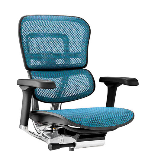 Ergohuman PRO2 Low Type BK frame / Ergohuman（エルゴヒューマン） / 高機能チェア / col_EHM10022BLU.jpg