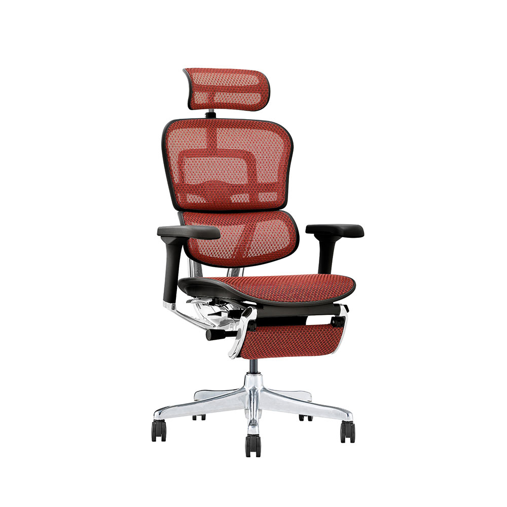 Ergohuman PRO2 Ottoman DR BK frame / Ergohuman(エルゴヒューマン) / 高機能チェア / EHM10032RED_ma.jpg