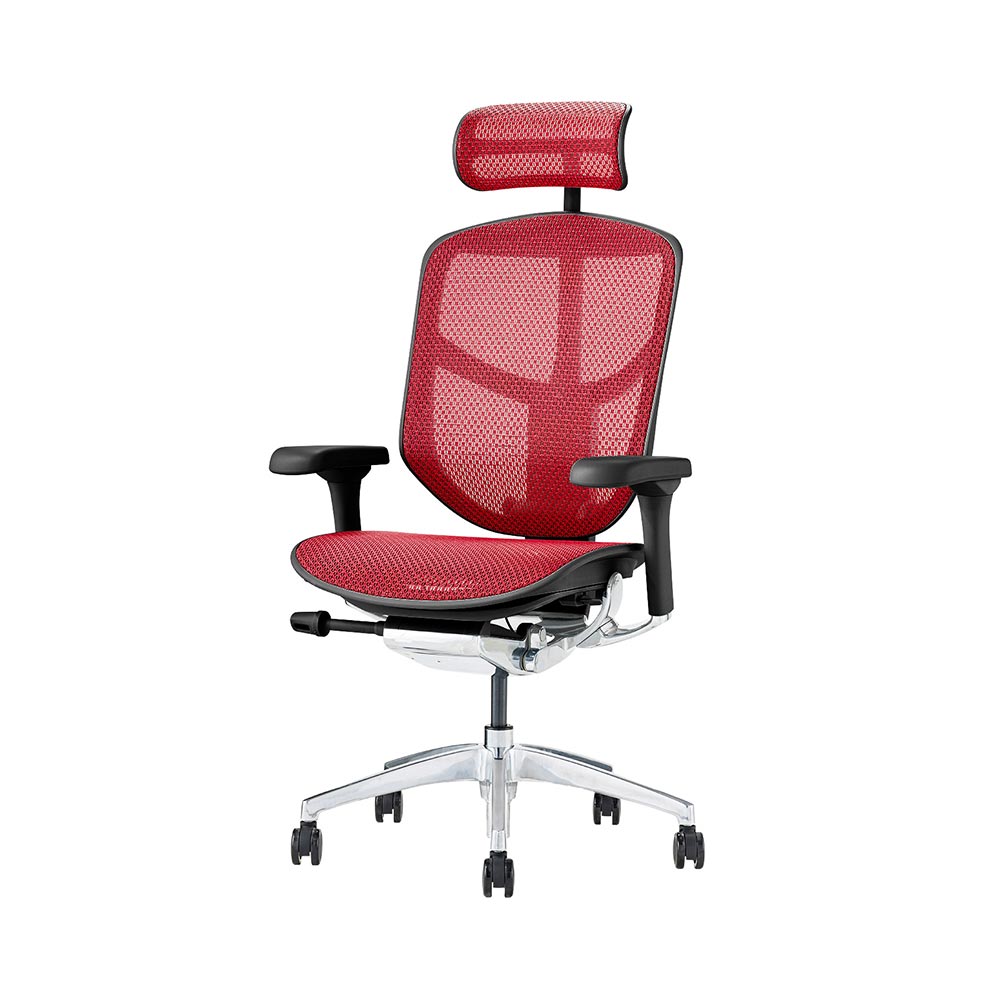 Ergohuman ENJOY2 High Type BK frame / Ergohuman（エルゴヒューマン） / 高機能チェア / EHM90020RED_ma.jpg