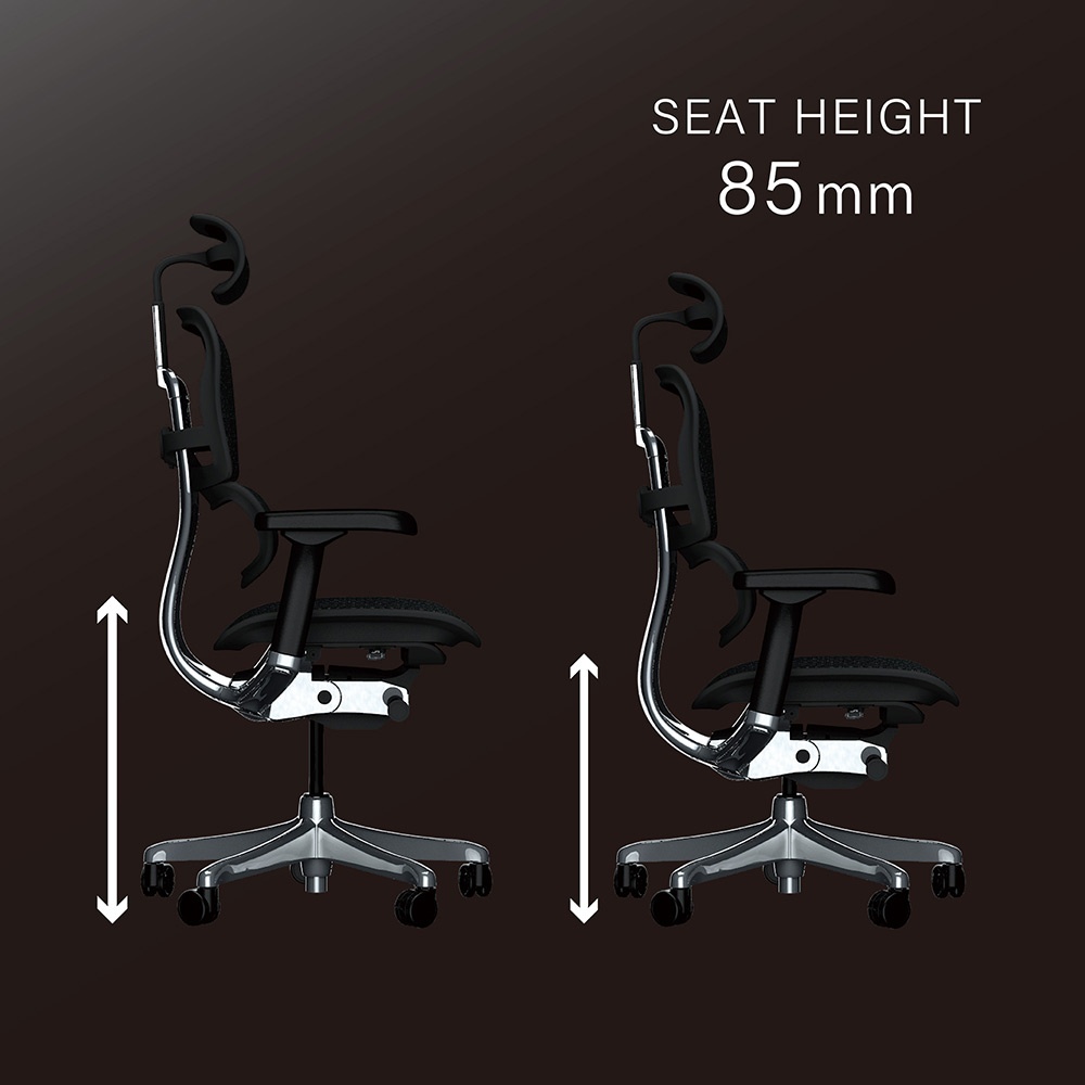 Ergohuman PRO2 Low Type GY frame / Ergohuman（エルゴヒューマン） / 高機能チェア / EHM90023_dt_19.jpg