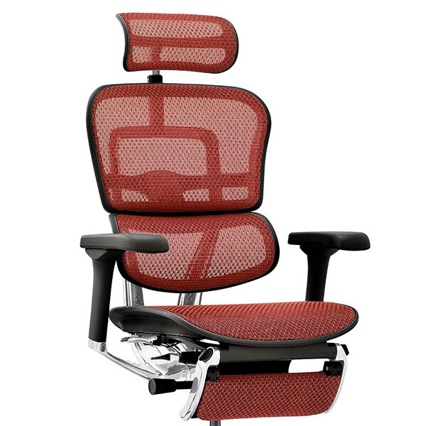 Ergohuman PRO2 Ottoman DR BK frame / Ergohuman（エルゴヒューマン） / 高機能チェア / col_EHM90032RED.jpg