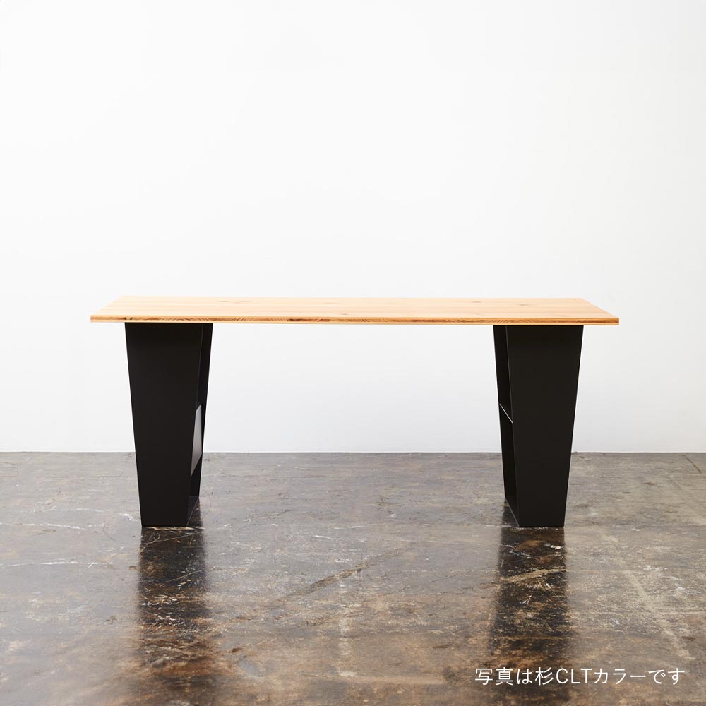 Table Top×1 + Takeshi×2 幅1700×奥行800mm メラミン / FIEL(フィール) / オフィスデスク・ワークデスク・オフィステーブル / FIE10007BLK_ma.jpg