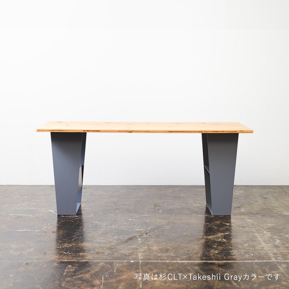 Table Top×1 + Takeshi×2 幅1700×奥行800mm メラミン / FIEL(フィール) / オフィスデスク・ワークデスク・オフィステーブル / FIE10007BLU_ma.jpg