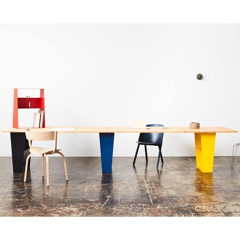 Table Top×1 + Takeshi×2 幅1700×奥行800mm メラミン / FIEL（フィール） / オフィスデスク・ワークデスク・オフィステーブル / FIE10007_dt_24.jpg