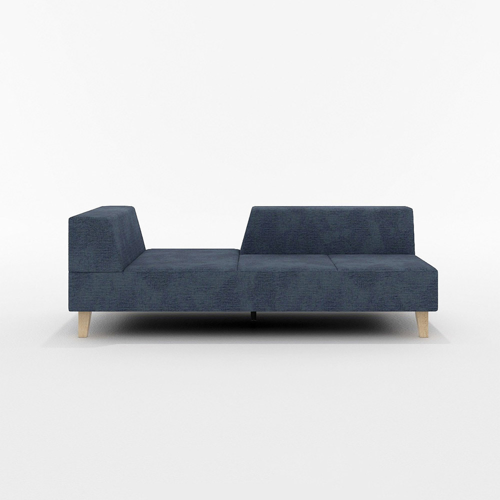 PIVO 2.5P SOFA ONE ARM RIGHT TYPE 木脚(ナチュラル) / FLANNEL SOFA(フランネルソファ) / 2人掛けソファ / FLN10054PPL_ma.jpg