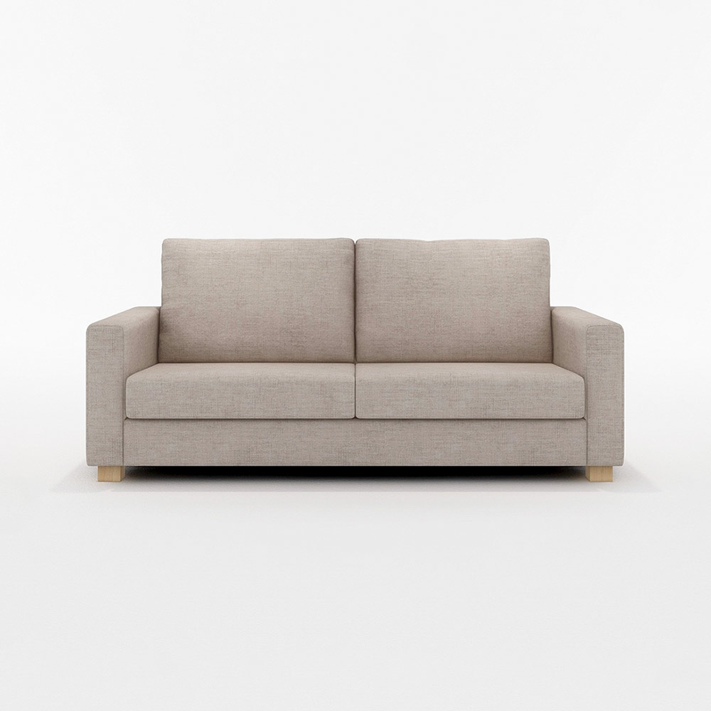 SARAH 3P SOFA 木脚(ナチュラル) / FLANNEL SOFA(フランネルソファ) / 3人掛けソファ / FLN10064BEG_ma.jpg