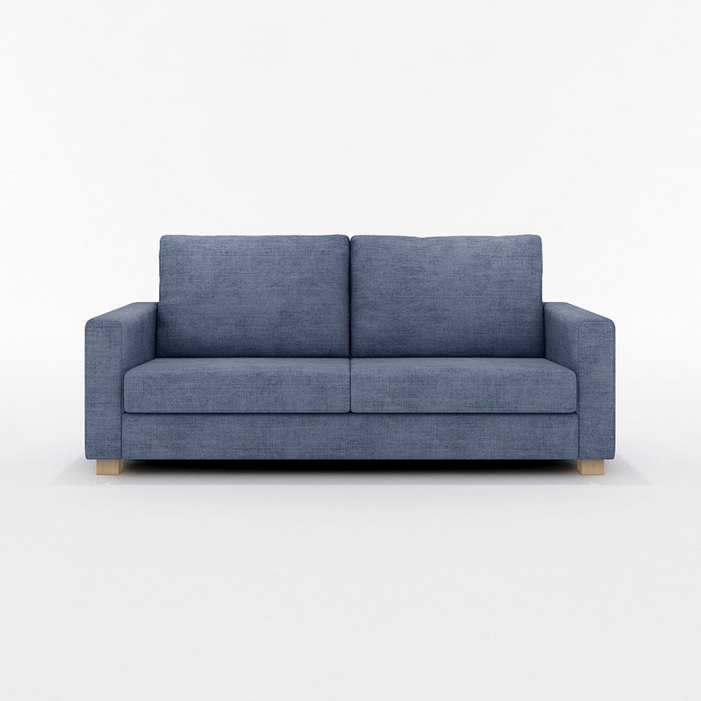 SARAH 3P SOFA 木脚(ナチュラル) / FLANNEL SOFA(フランネルソファ) / 3人掛けソファ / FLN10064BLU_ma.jpg
