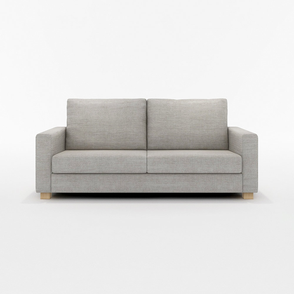 SARAH 3P SOFA 木脚(ナチュラル) / FLANNEL SOFA（フランネルソファ） / 3人掛けソファ / FLN10064GRY_ma.jpg