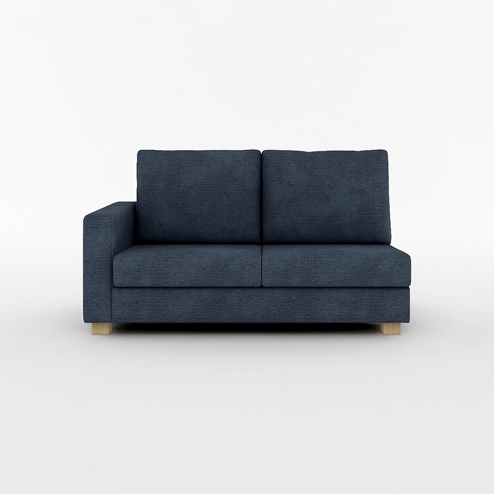 SARAH 2.5P SOFA ONE ARM RIGHT TYPE 木脚(ナチュラル) / FLANNEL SOFA(フランネルソファ) / 2人掛けソファ / FLN10065PPL_ma.jpg