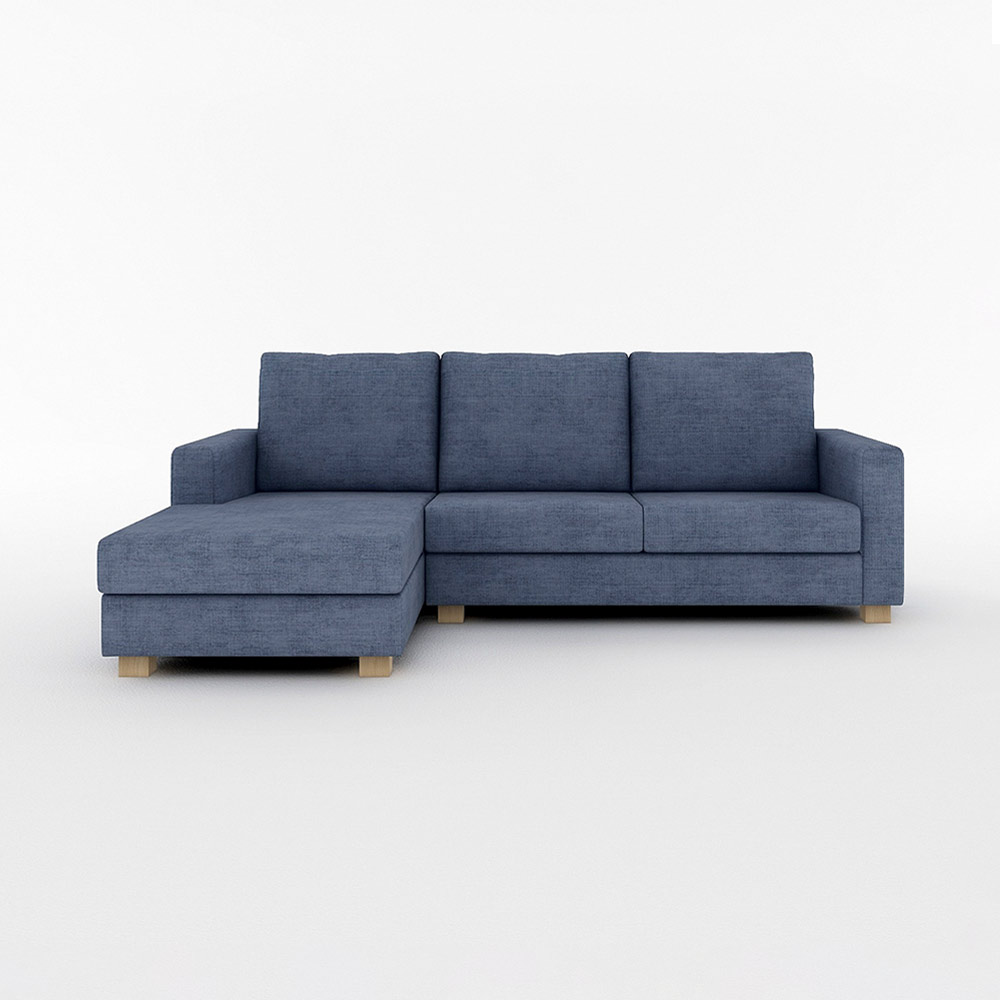 SARAH COUCH SOFA NORMAL RIGHT TYPE 木脚(ナチュラル) / FLANNEL SOFA(フランネルソファ) / カウチソファ / FLN10069BLU_ma.jpg