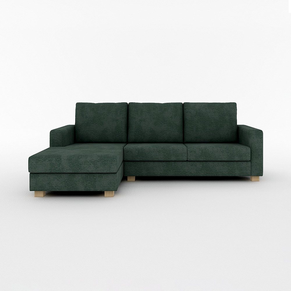 SARAH COUCH SOFA NORMAL RIGHT TYPE 木脚(ナチュラル) / FLANNEL SOFA(フランネルソファ) / カウチソファ / FLN10069GRN_ma.jpg