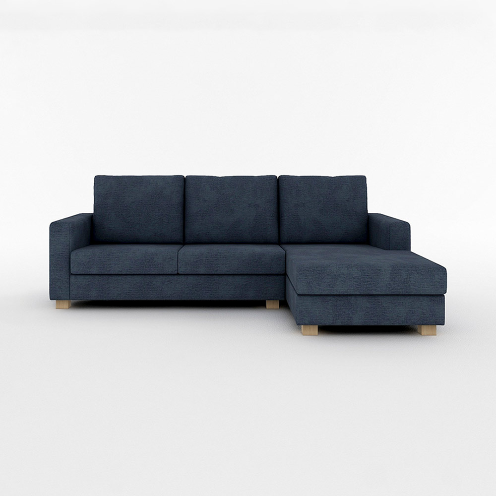 SARAH COUCH SOFA NORMAL LEFT TYPE 木脚(ナチュラル) / FLANNEL SOFA(フランネルソファ) / カウチソファ / FLN10070PPL_ma.jpg