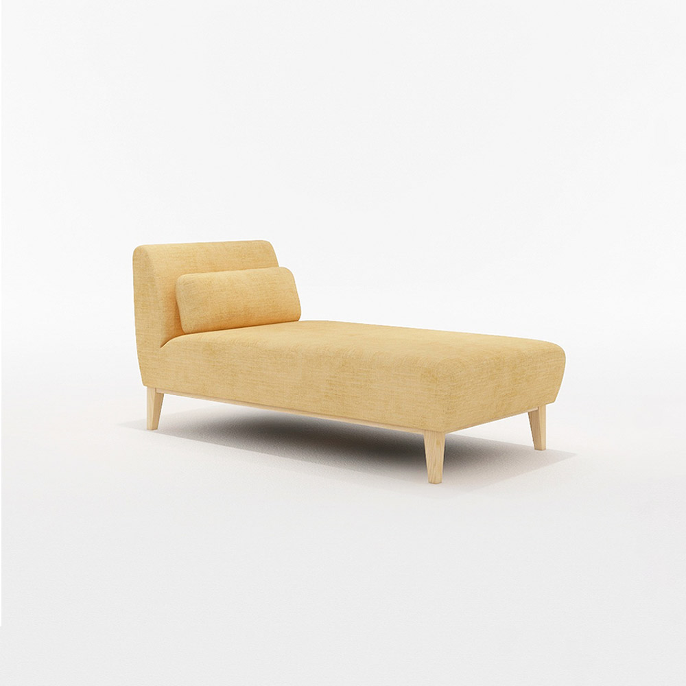 MAROON 1P LONG SOFA 木脚(ナチュラル) / FLANNEL SOFA(フランネルソファ) / 1人掛けソファ / FLN10079YEL_ma.jpg