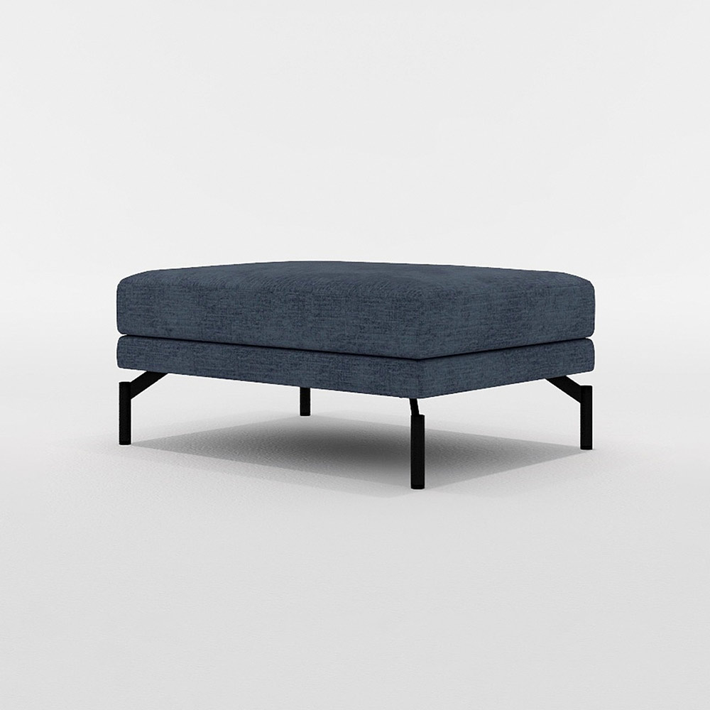 LENIS STOOL LARGE スチール脚(ブラック) / FLANNEL SOFA(フランネルソファ) / オットマン / FLN10083PPL_ma.jpg