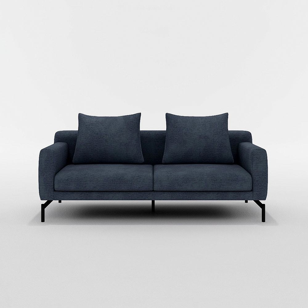 LENIS 2.5P SOFA スチール脚(ブラック) / FLANNEL SOFA(フランネルソファ) / 2人掛けソファ / FLN10091PPL_ma.jpg