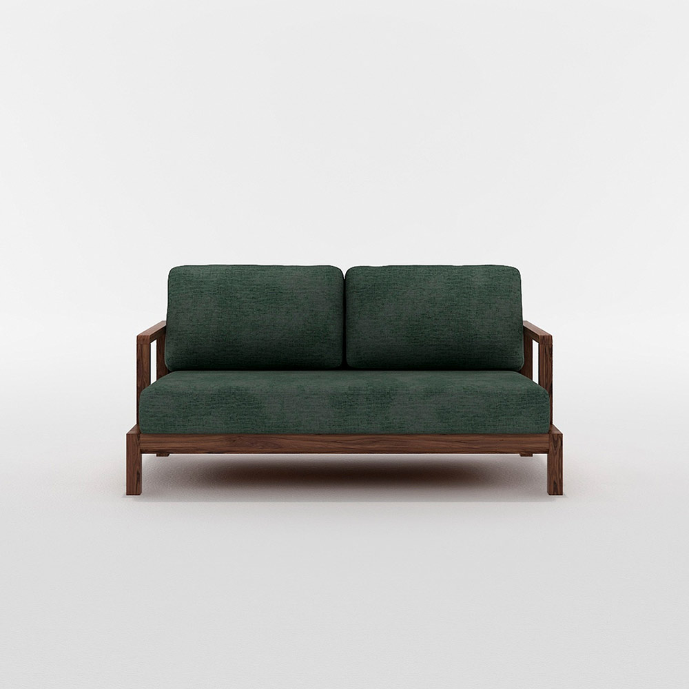 STRAND 2.5P SOFA 木フレーム(ウォルナット) / FLANNEL SOFA(フランネルソファ) / 2人掛けソファ / FLN10101GRN_ma.jpg