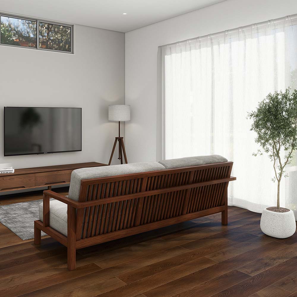 STRAND 3P SOFA 木フレーム(ウォルナット) / FLANNEL SOFA（フランネルソファ） / 3人掛けソファ / FLN10103_dt_01.jpg