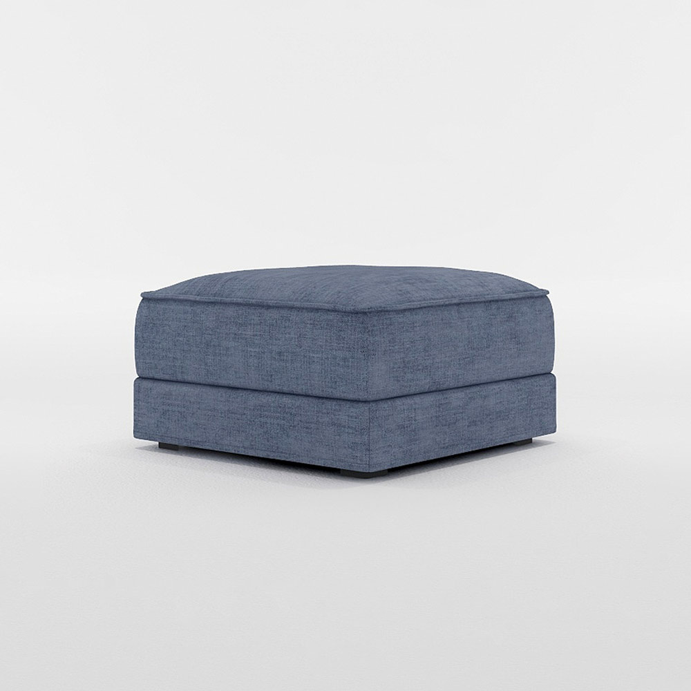 QUATT STOOL プラスチック脚 / FLANNEL SOFA(フランネルソファ) / オットマン / FLN10104BLU_ma.jpg