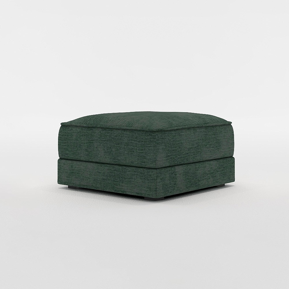 QUATT STOOL プラスチック脚 / FLANNEL SOFA(フランネルソファ) / オットマン / FLN10104GRN_ma.jpg