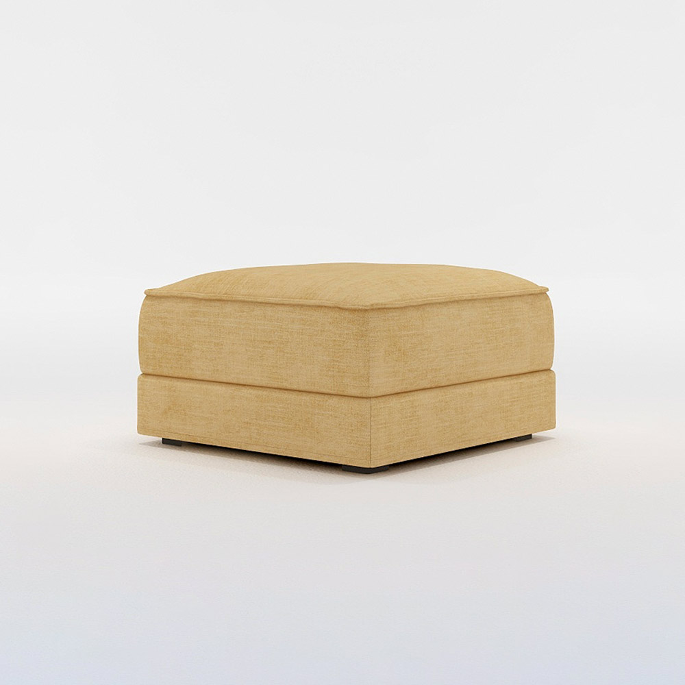 QUATT STOOL プラスチック脚 / FLANNEL SOFA(フランネルソファ) / オットマン / FLN10104YEL_ma.jpg