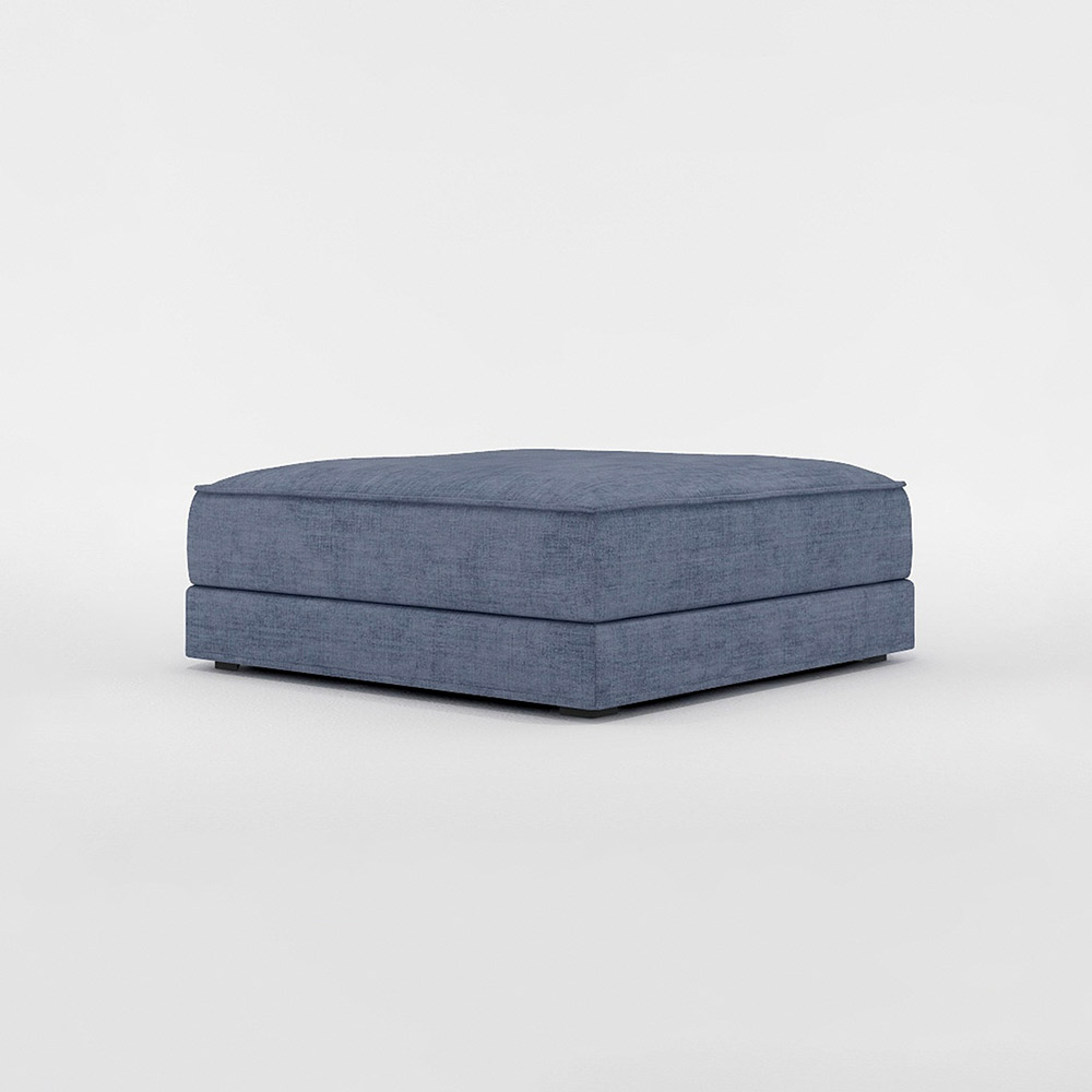 QUATT STOOL LARGE プラスチック脚 / FLANNEL SOFA(フランネルソファ) / オットマン / FLN10105BLU_ma.jpg
