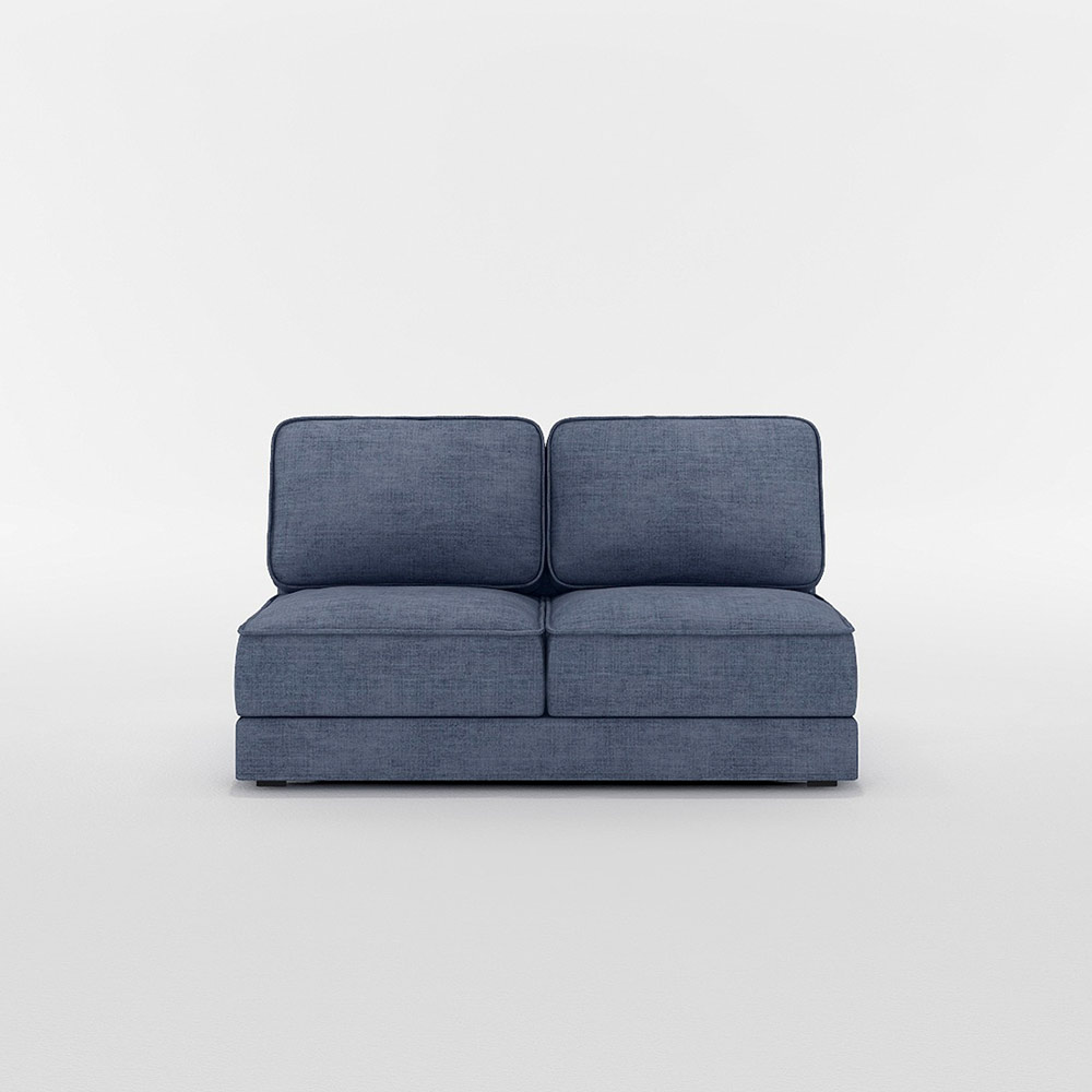 QUATT 2P SOFA プラスチック脚 / FLANNEL SOFA(フランネルソファ) / 2人掛けソファ / FLN10112BLU_ma.jpg