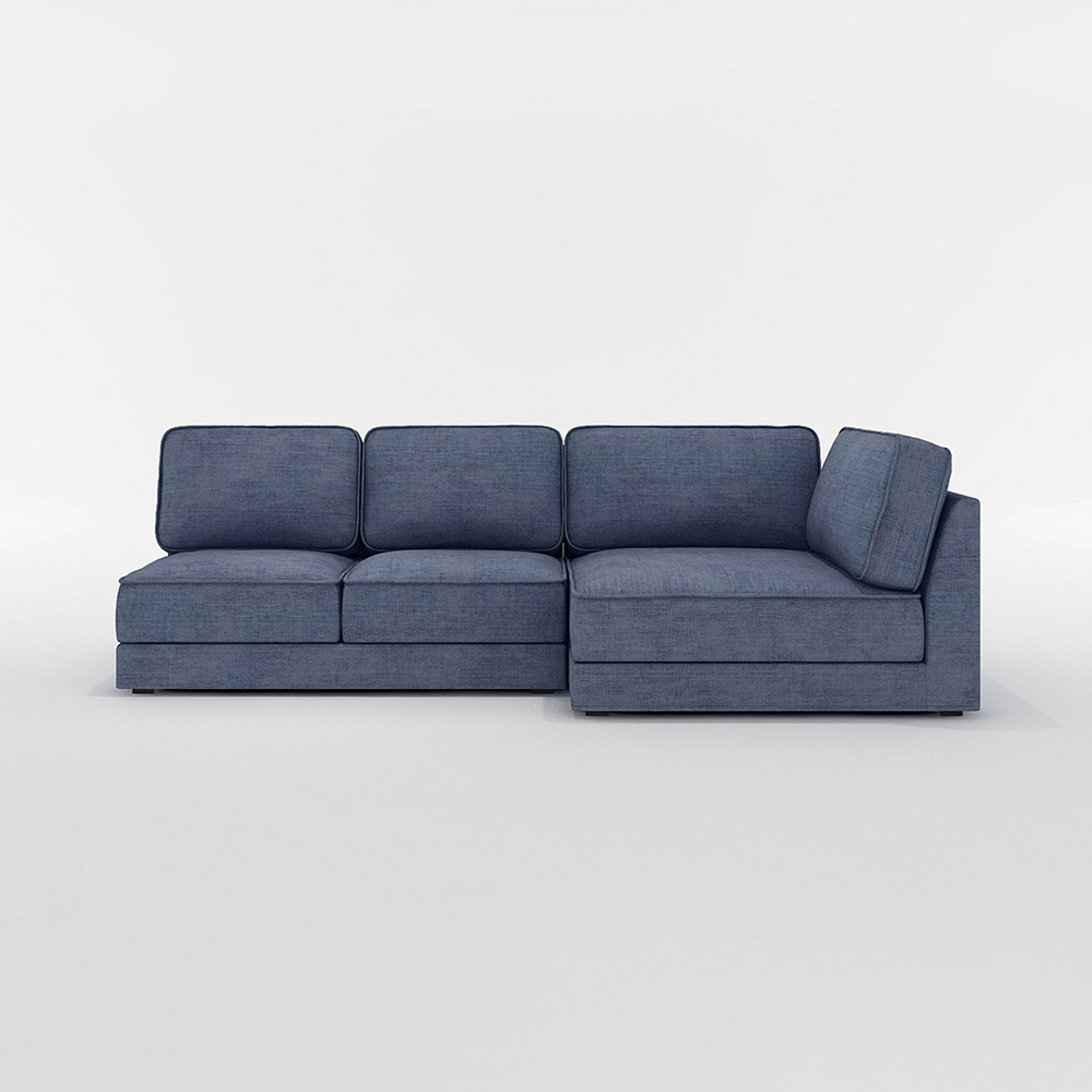 QUATT COUCH SET(2P + 1P corner large) / FLANNEL SOFA(フランネルソファ) / カウチソファ / FLN10113BLU_ma.jpg