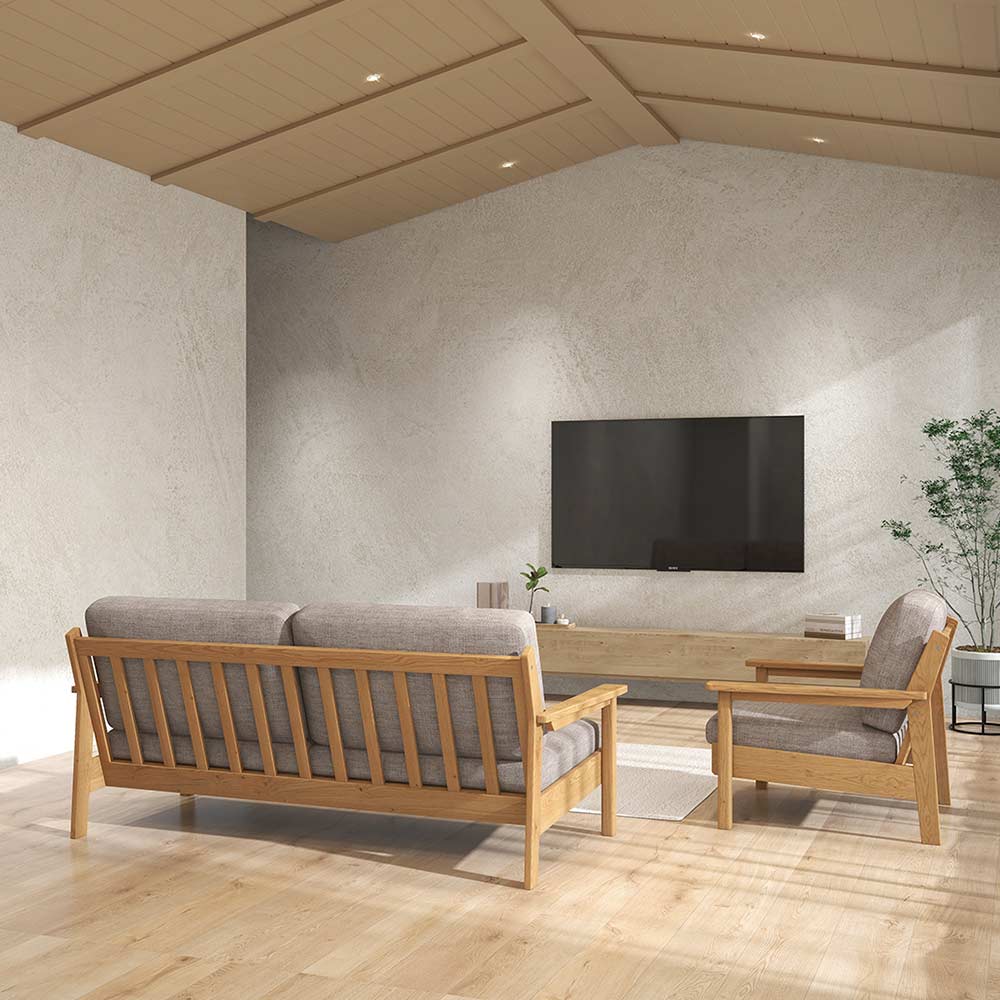 MOLEED 3P SOFA 木フレーム(ナチュラル) / FLANNEL SOFA（フランネルソファ） / 3人掛けソファ / FLN10118_dt_01.jpg