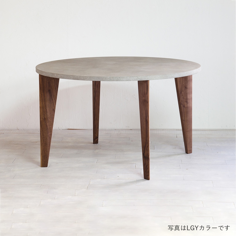 NOMBE round table mortar walnut φ1200_FolivorA / FolivorA（フォリヴォラ） / ダイニングテーブル / FLV10059BEG_ma.jpg