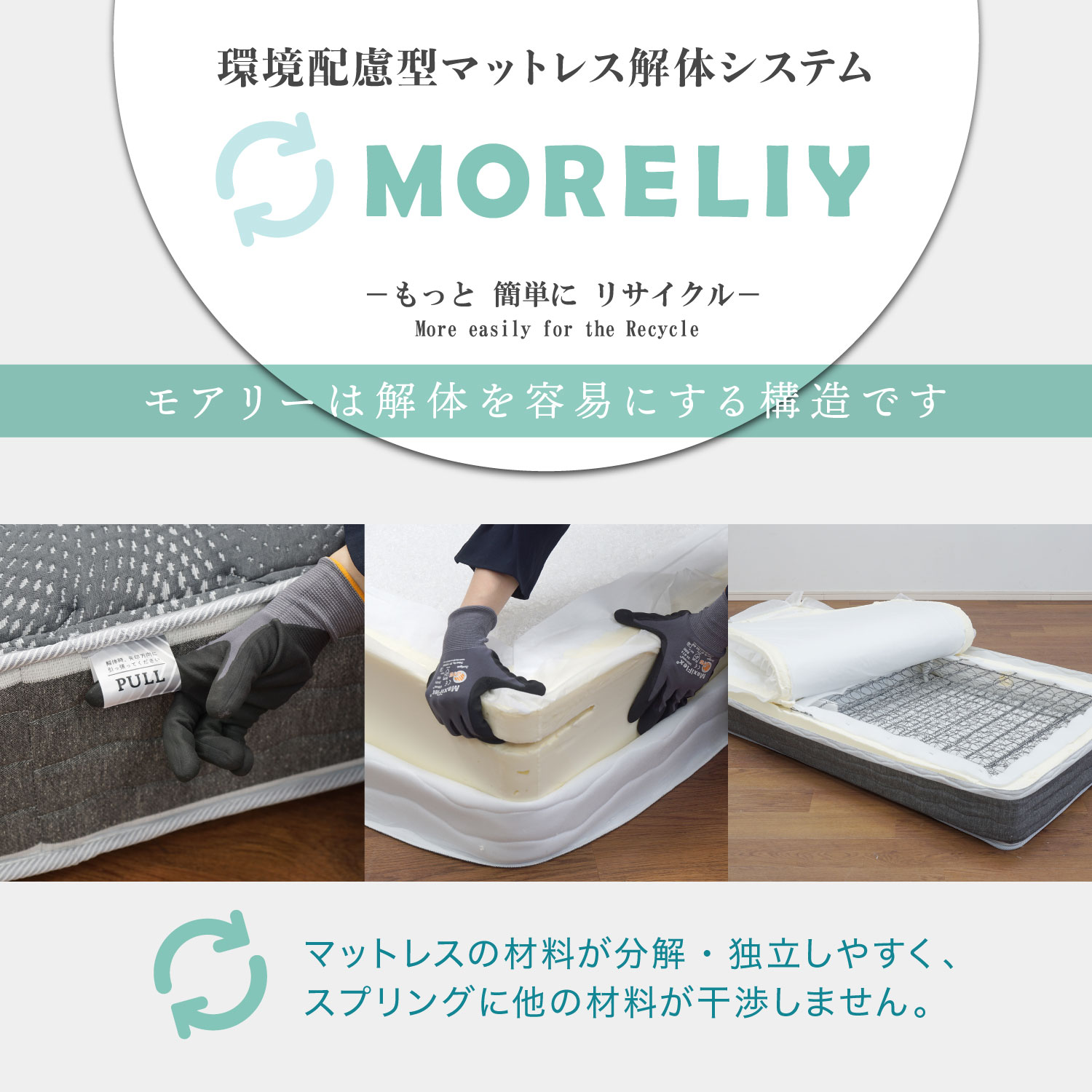 FRANCEBED ライフトリートメントマットレス LT-5500PW MON ミディアムソフト ダブル / FRANCEBED（フランスベッド） / ダブルマットレス / FRB10149_dt_17.jpg