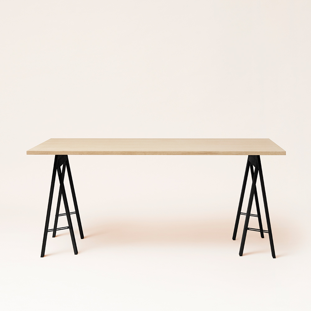Form &amp; Refine Austere Trestle ×2 / Form & Refine（フォームアンドリファイン） / ダイニングテーブル / FRF10023_dt_03.jpg