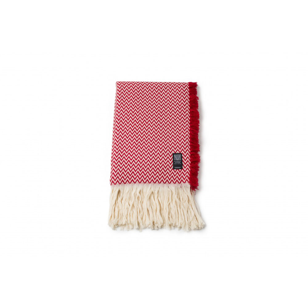 Bunad Blanket Single color / Fram Oslo(フラムオスロ) / その他インテリア雑貨 / FRO10002RED_ma.jpg