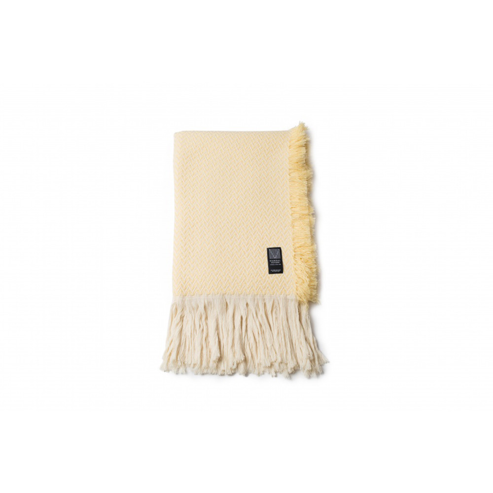 Bunad Blanket Single color / Fram Oslo(フラムオスロ) / その他インテリア雑貨 / FRO10002YEL_ma.jpg