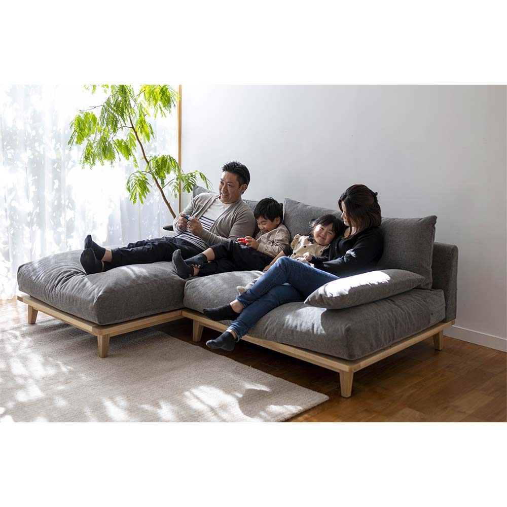Fumi 幸せになるソファ ワイド＋ロングセット(コーデュロイ生地) / Fumi（フミ） / 3人掛けソファ / FUM10049_dt_24.jpg