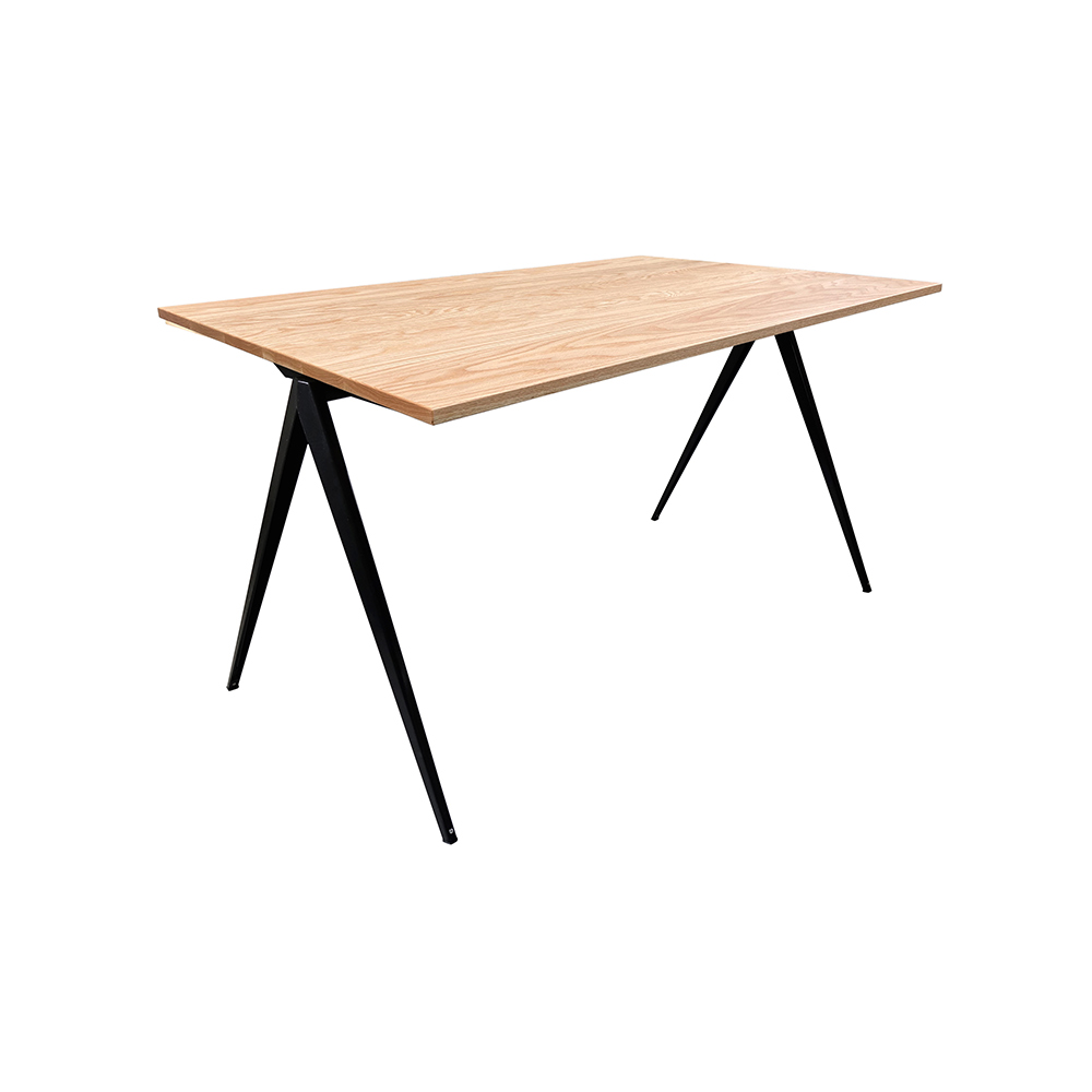 GALVANITAS TD.4 TABLE W1400 Oak / GALVANITAS(ガルファニタス) / ダイニングテーブル / GAL10003BLK_ma.jpg