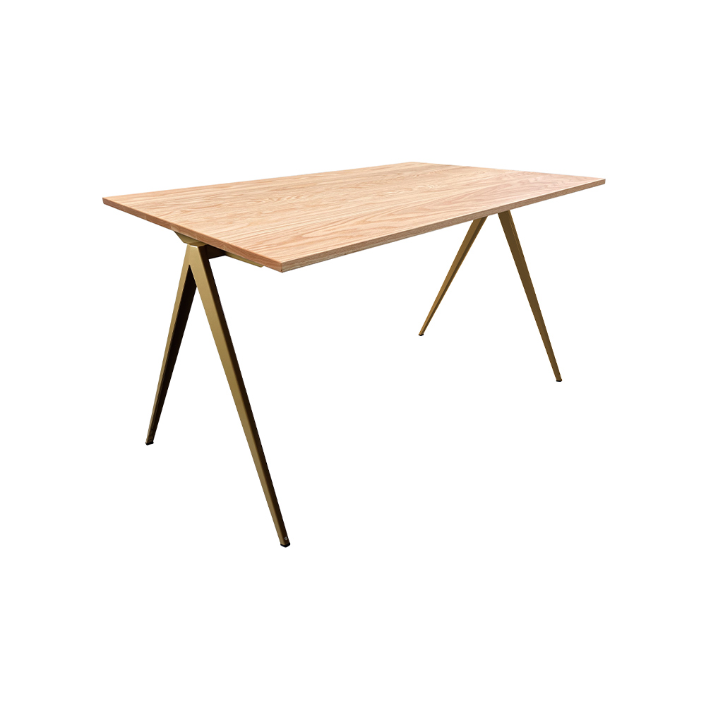 GALVANITAS TD.4 TABLE W1400 Oak / GALVANITAS(ガルファニタス) / ダイニングテーブル / GAL10003GLD_ma.jpg