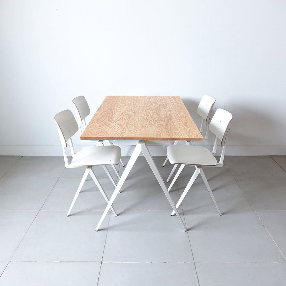 GALVANITAS TD.4 TABLE W1400 Oak / GALVANITAS（ガルファニタス） / ダイニングテーブル / GAL10003_dt_08.jpg
