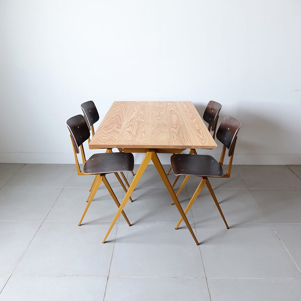 GALVANITAS TD.4 TABLE W1400 Oak / GALVANITAS（ガルファニタス） / ダイニングテーブル / GAL10003_dt_11.jpg