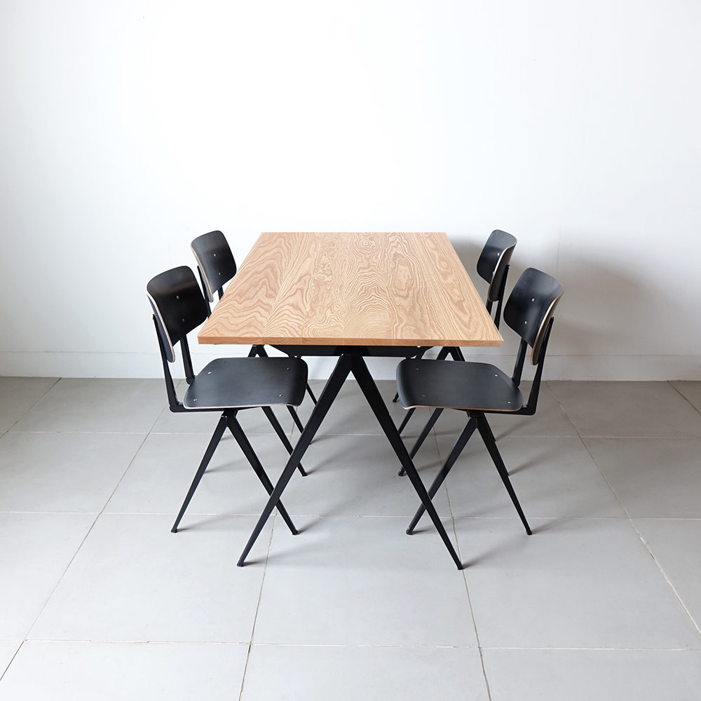 GALVANITAS TD.4 TABLE W1400 Oak / GALVANITAS（ガルファニタス） / ダイニングテーブル / GAL10003_dt_17.jpg