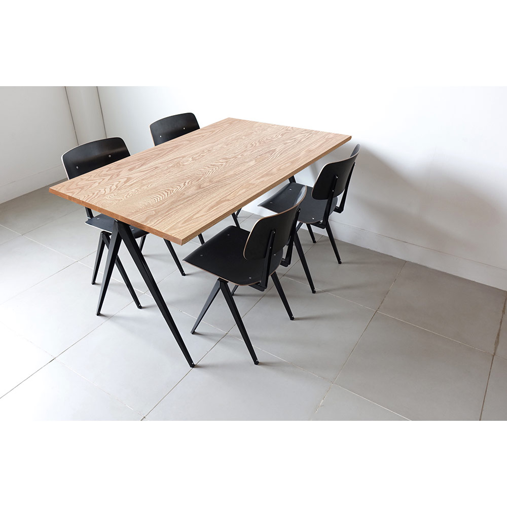 GALVANITAS TD.4 TABLE W1400 Oak / GALVANITAS（ガルファニタス） / ダイニングテーブル / GAL10003_dt_18.jpg