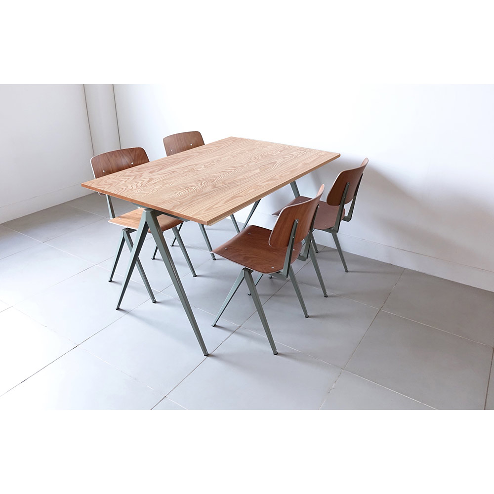 GALVANITAS TD.4 TABLE W1400 Oak / GALVANITAS（ガルファニタス） / ダイニングテーブル / GAL10003_dt_21.jpg