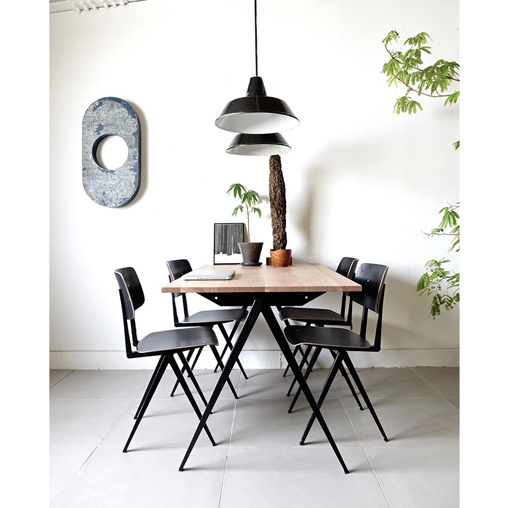 GALVANITAS TD.4 TABLE W1400 Oak / GALVANITAS（ガルファニタス） / ダイニングテーブル / GAL10003_dt_25.jpg